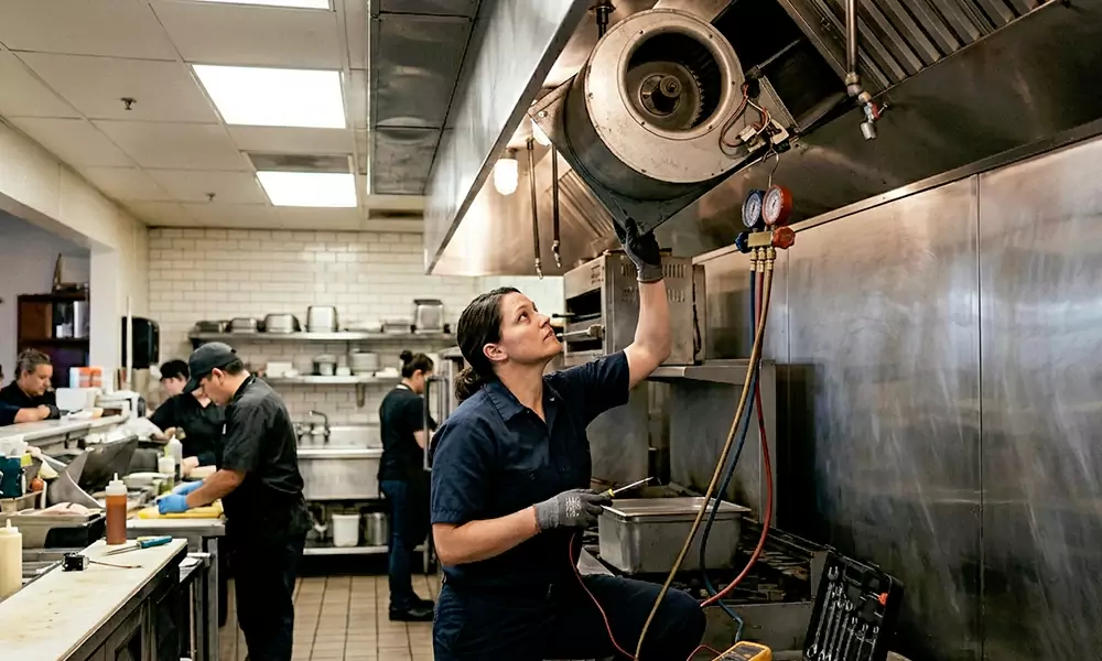 Commercial Exhaust Fan Repair in Arlington, MA