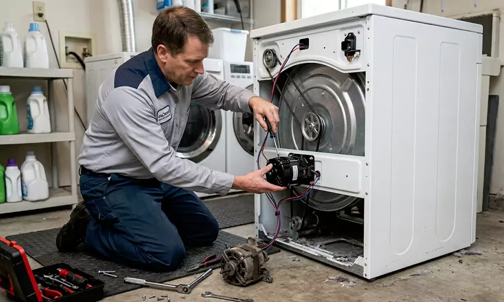 Dryer Motor Replacement in Arlington, MA