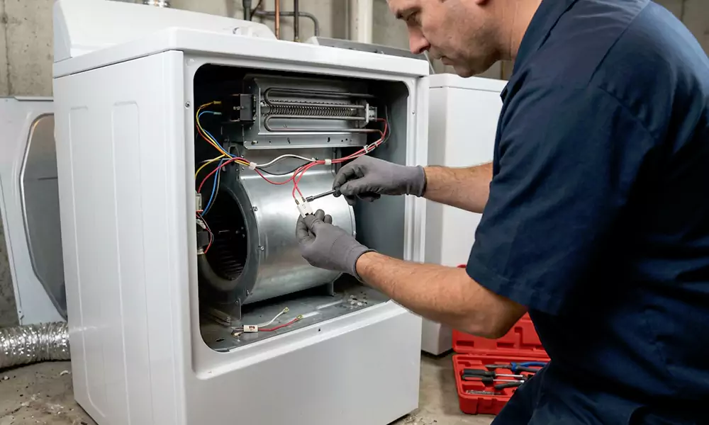 Dryer Thermal Fuse Replacement in Arlington, MA