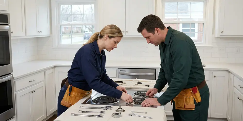 Stove Burner Replacement in Arlington, MA