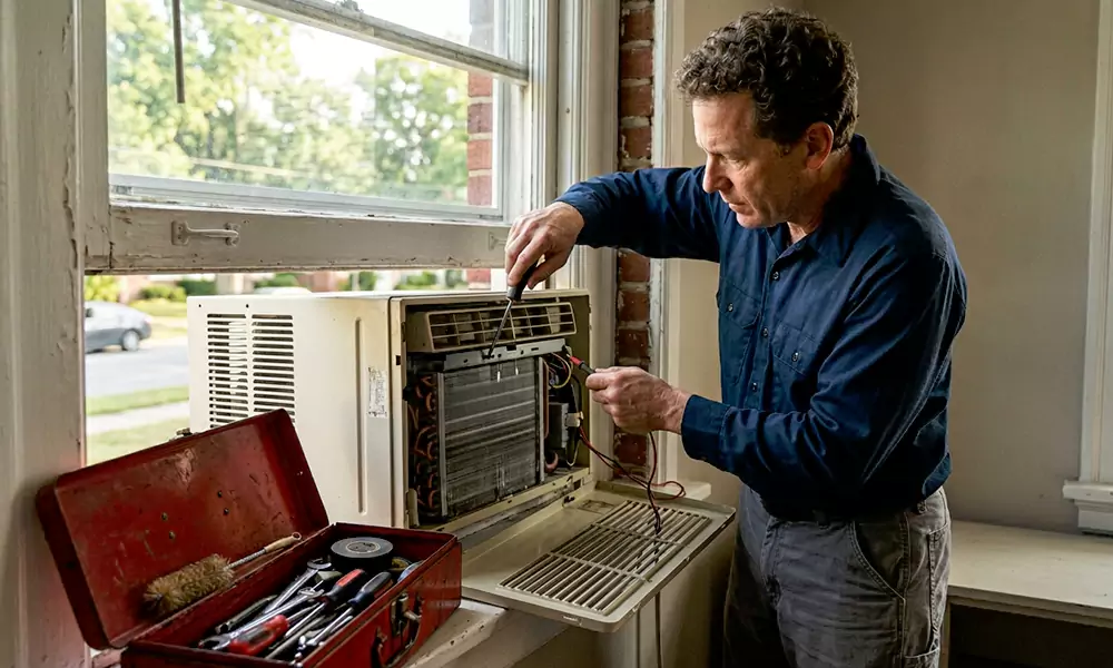 Window Air Conditioner Repair in Arlington, MA