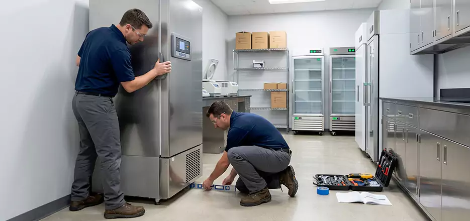 Bio-Medical Commercial Refrigeration Installation in Arlington