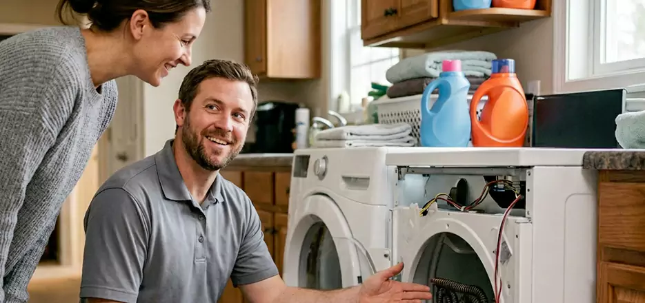Dryer High Limit Fuse Replacement in Arlington