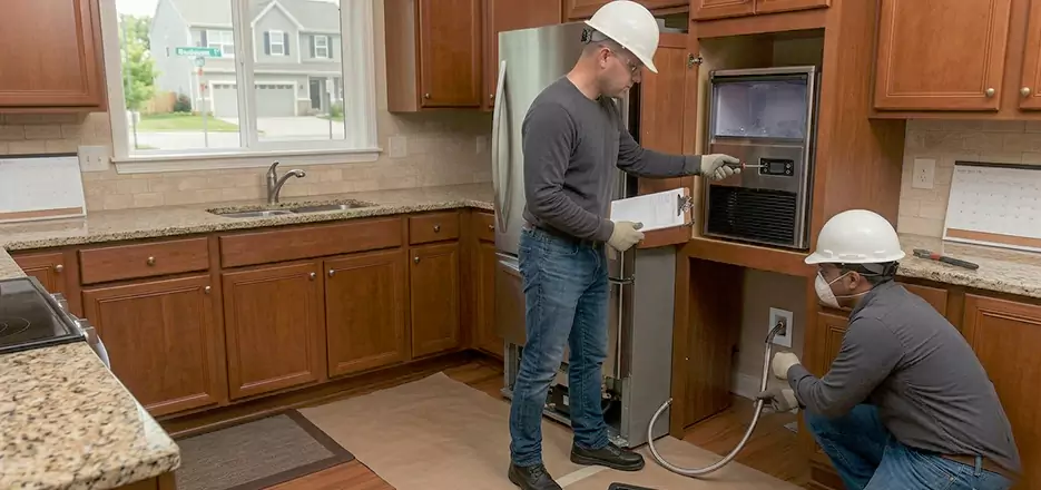 Emergency Ice Maker Water Line Installation in Arlington