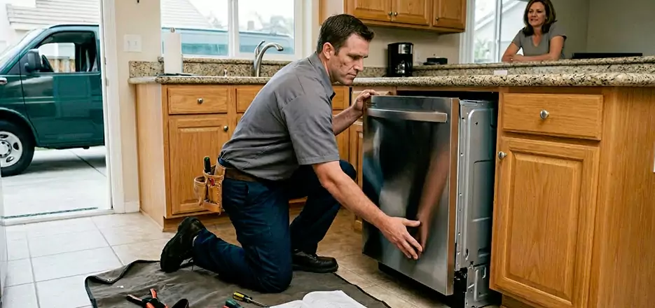 Kitchen Appliance Assembly in Arlington