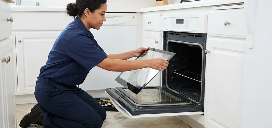 Range Oven Door Glass Replacement in Arlington