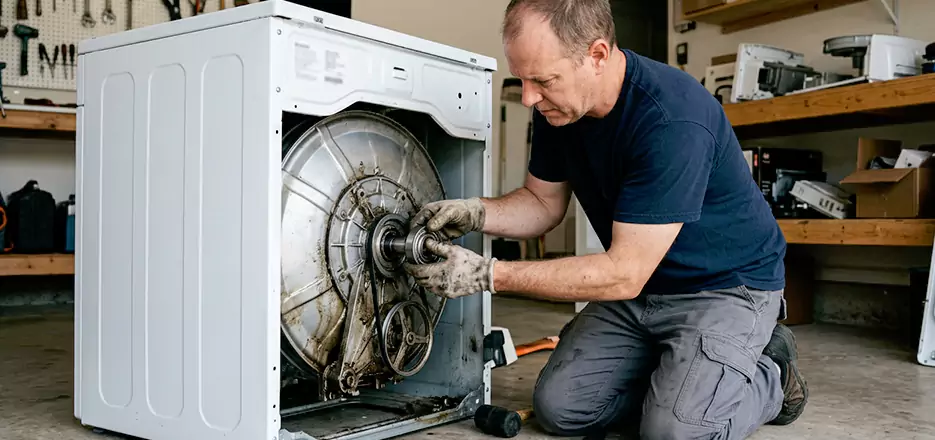 Washer Tub Bearing Replacement in Arlington