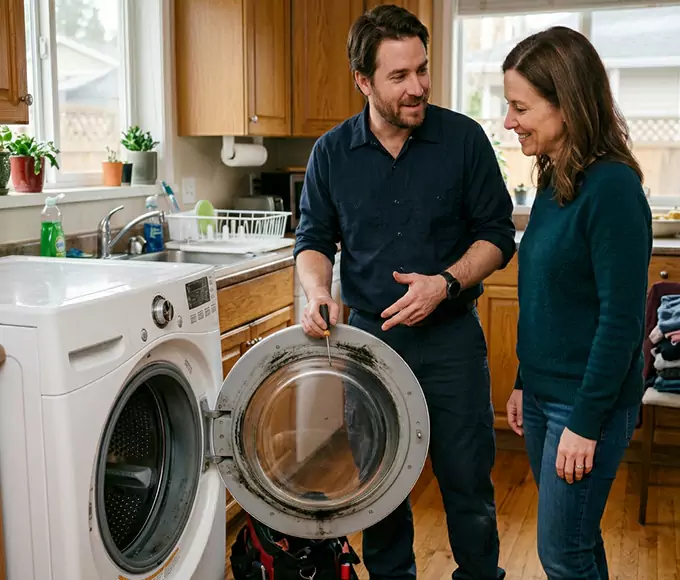 Why Arlington, MA Homeowners Choose Arlington Appliance Pro for Washer Door Seal Replacement?